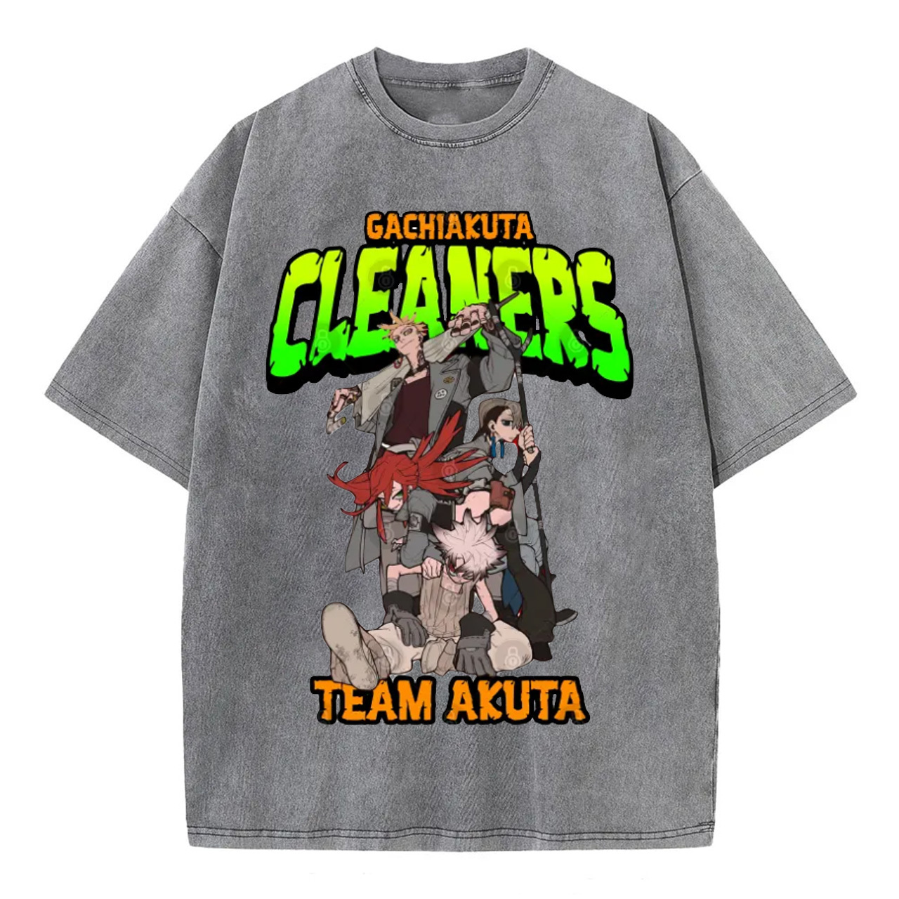 The Cleaners Team Akuta Gachiakuta T-Shirt