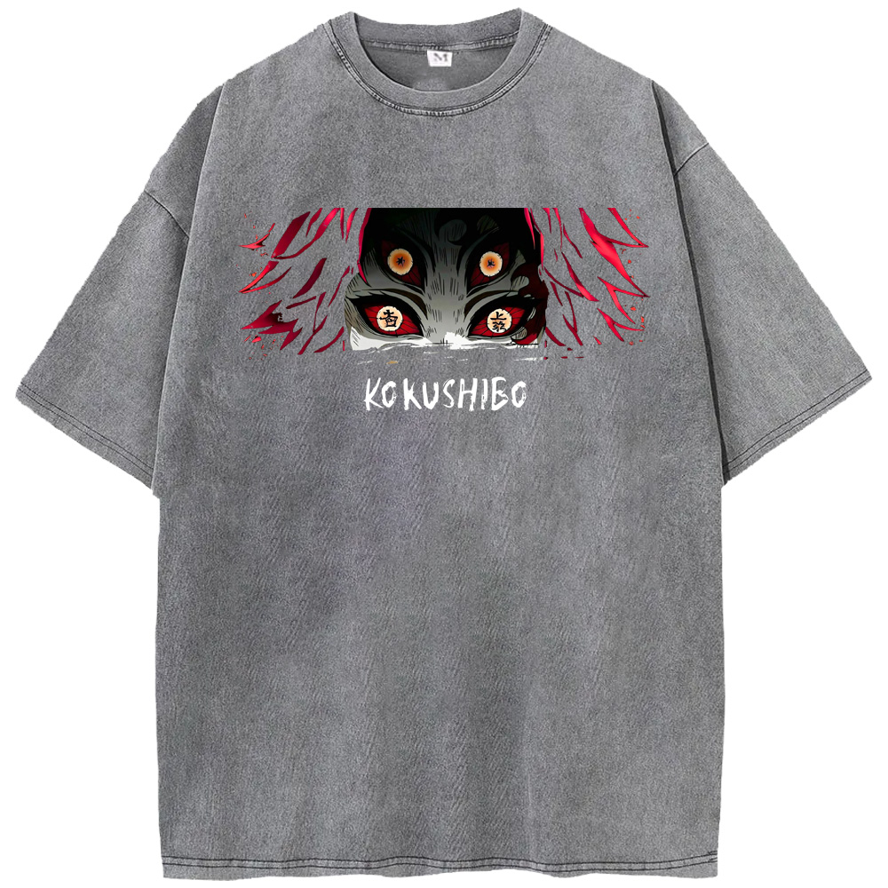 Demon Slayer Kokushibo Cotton T-Shirts