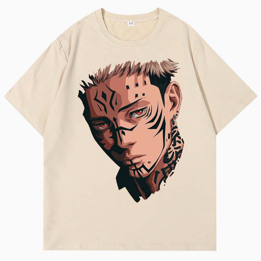 Jujutsu Kaisen Hisuhito Status Cotton T-Shirts
