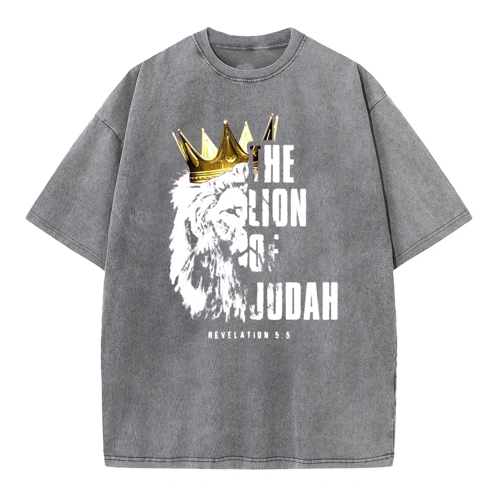 Revelation 5:5 Washed T-Shirt