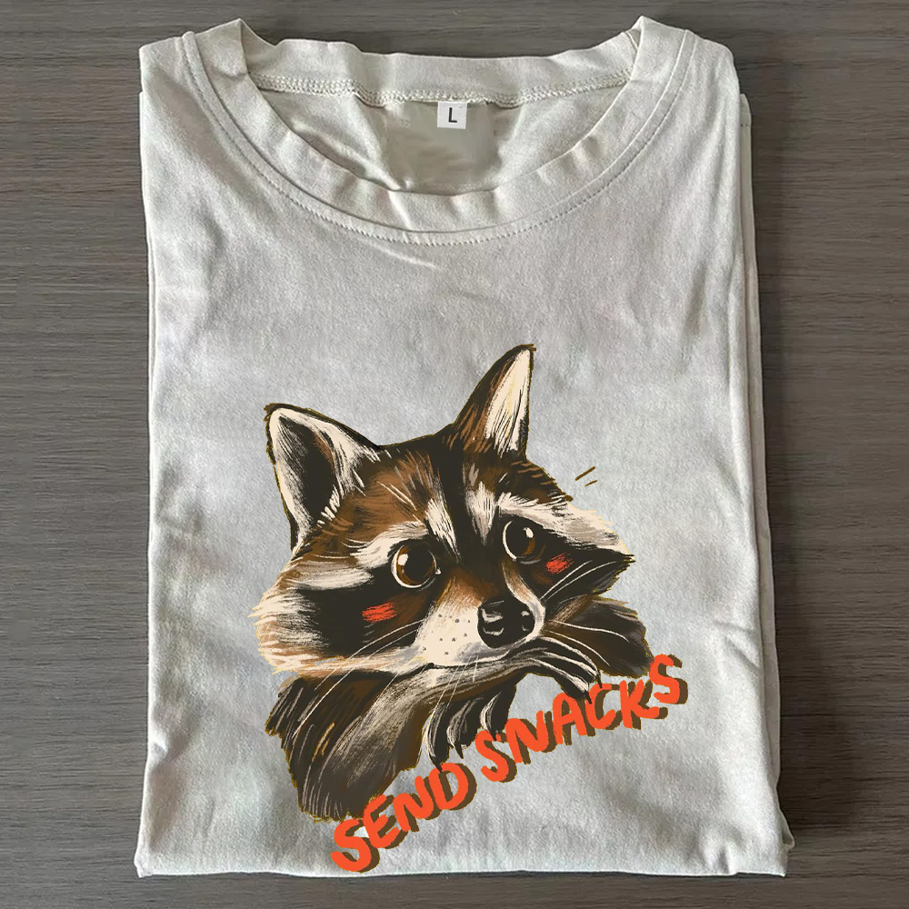 Taste A Humorous Raccoon Wants To Eat Snacks Unisex T-shirt