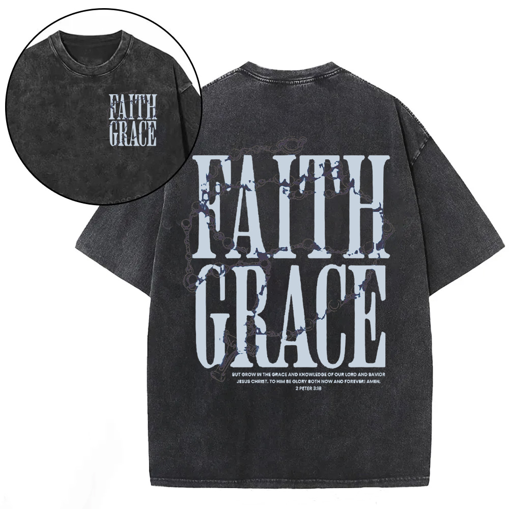 Faith Grace Cotton T-Shirts