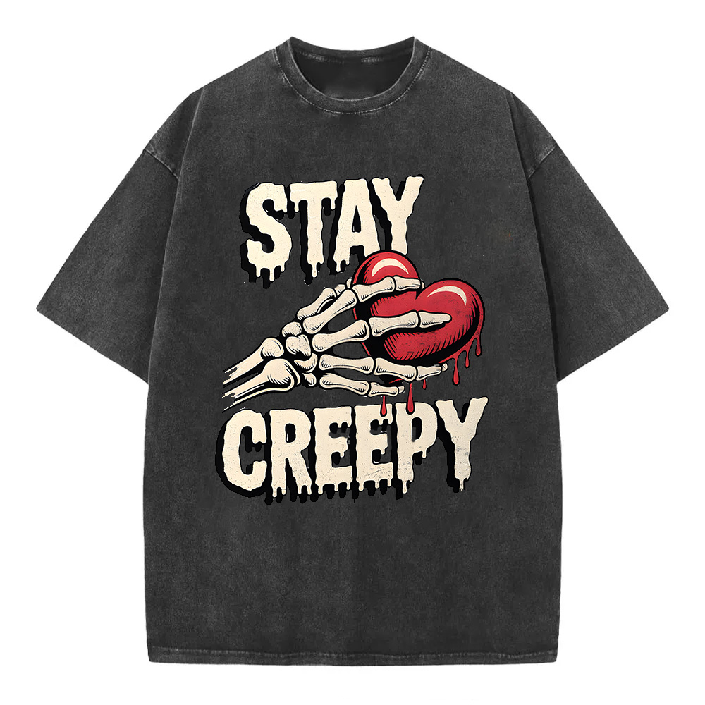 Stay Creepy Skeleton Hear