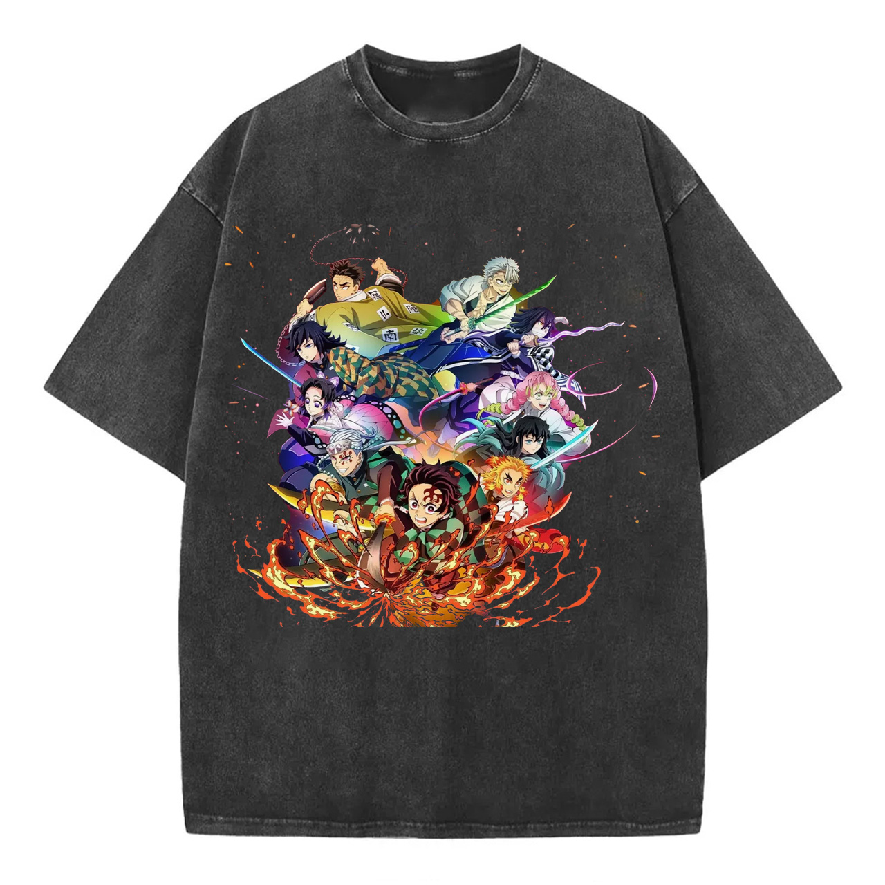 Demon Slayer Washed T-Shirts