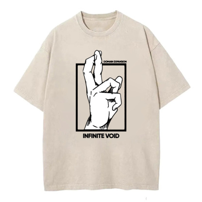 Infinite Void Purple Domain Expansion Gojo Satoru T-Shirt