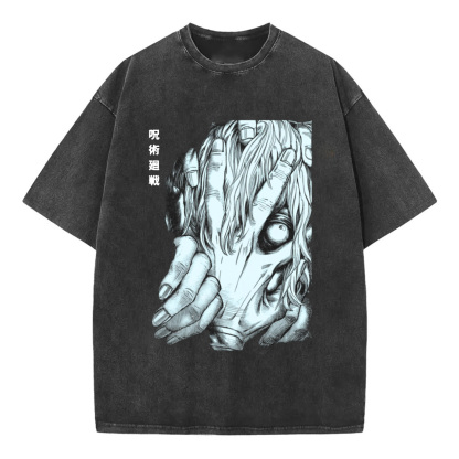 Mahito Jujutsu Dark Manga Art | Cursed Spirit Anime Illustration T-Shirt