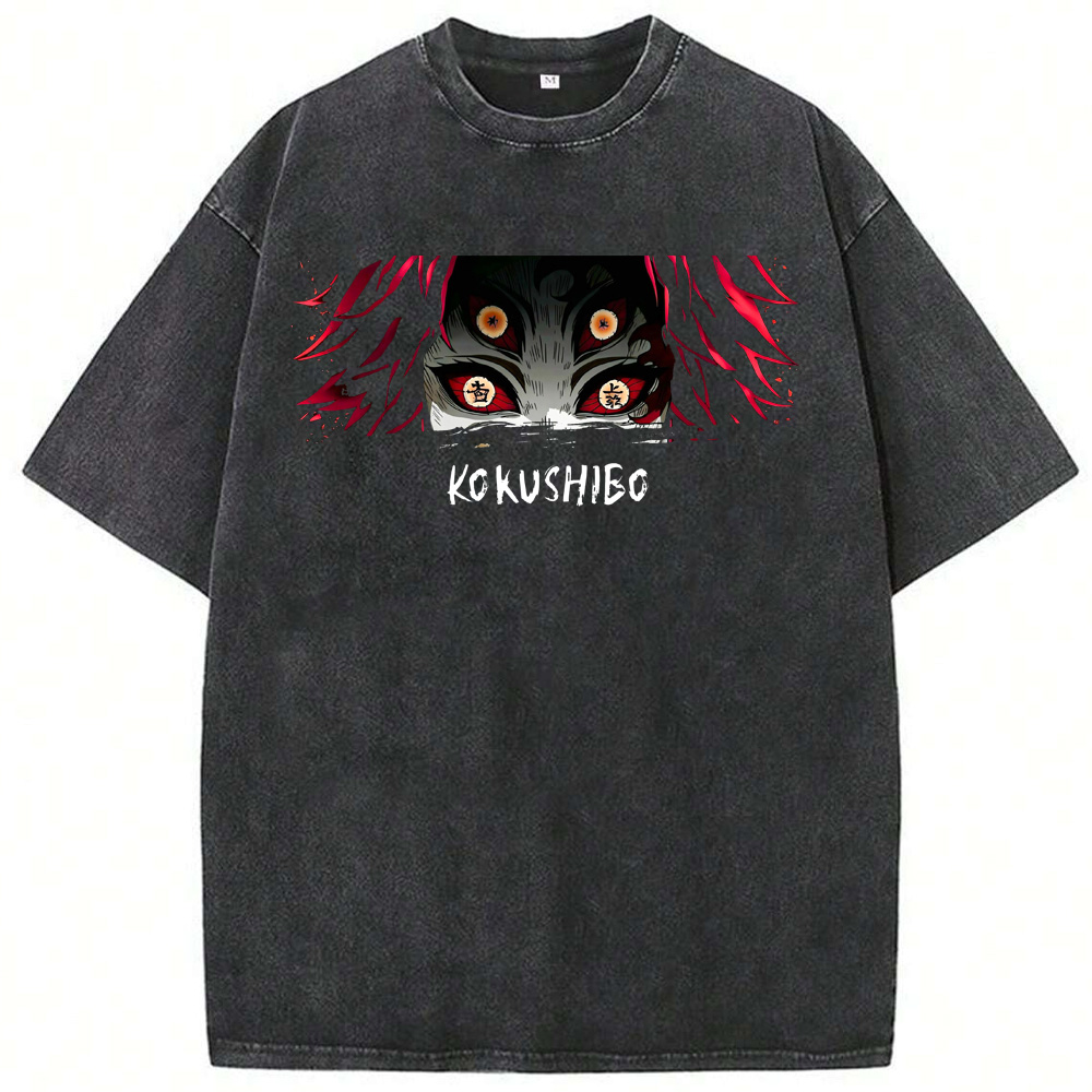 Demon Slayer Kokushibo Cotton T-Shirts