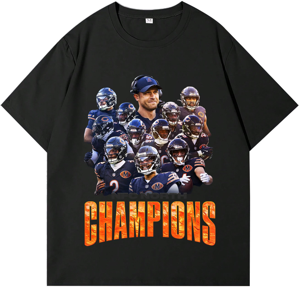 Chicago Bears North Championship Moment T-Shirts