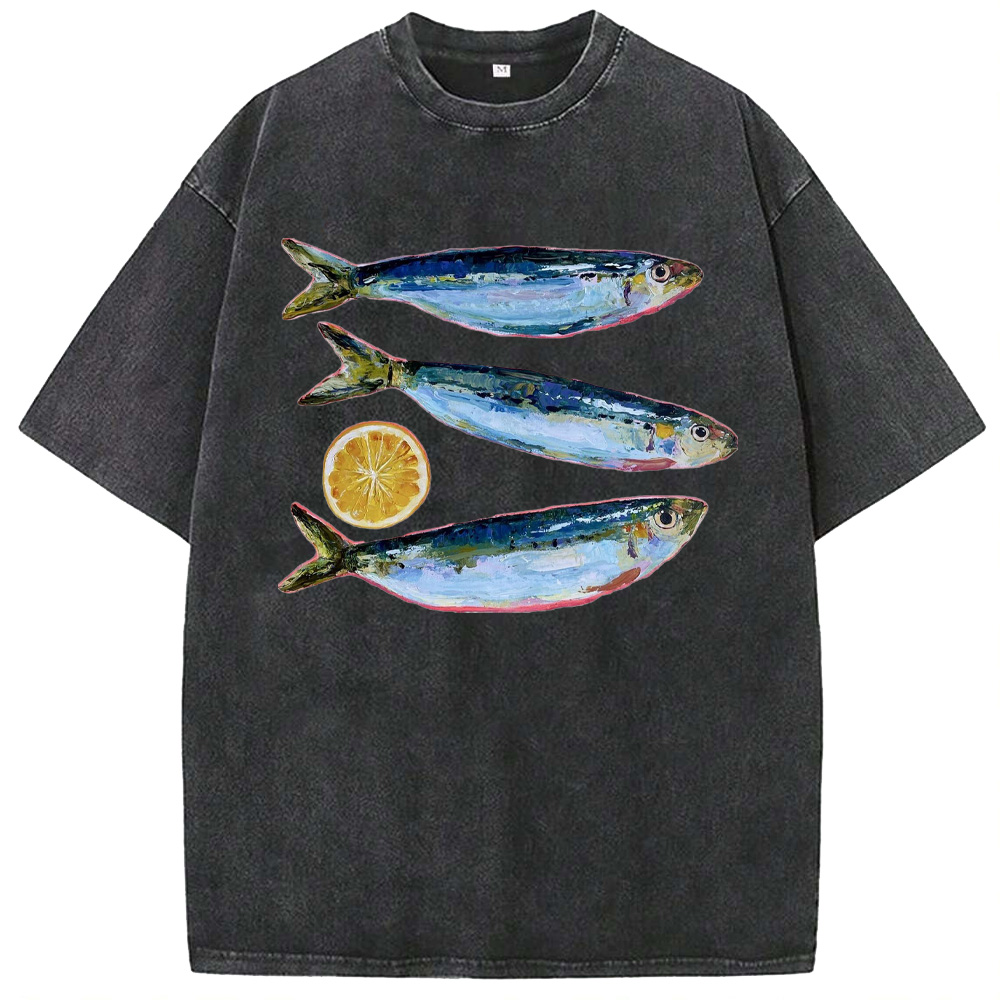 Ocean Sorry, I can't Help You. I'm Just Three Fish Washed T-Shirts