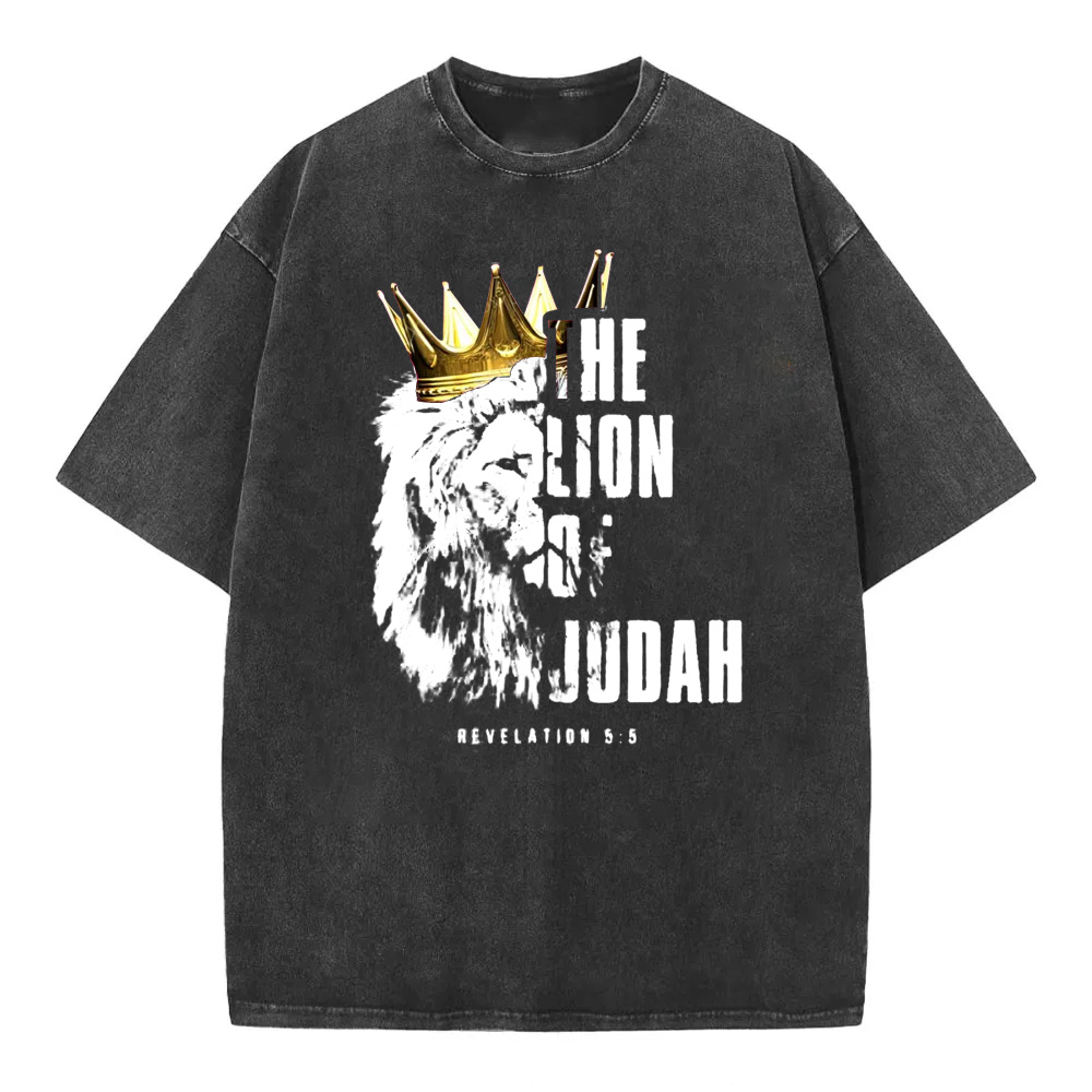 Revelation 5:5 Washed T-Shirt
