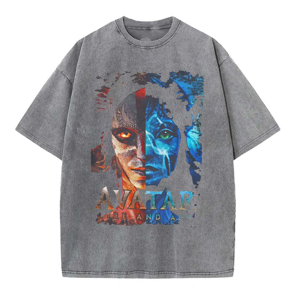 Avatar Fire and Ash  90's Retro Movie Fan Tee