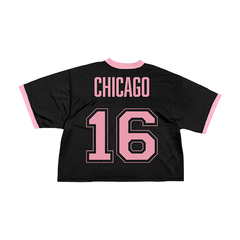 BLACKPINK Cropped Jersey NYC Pink