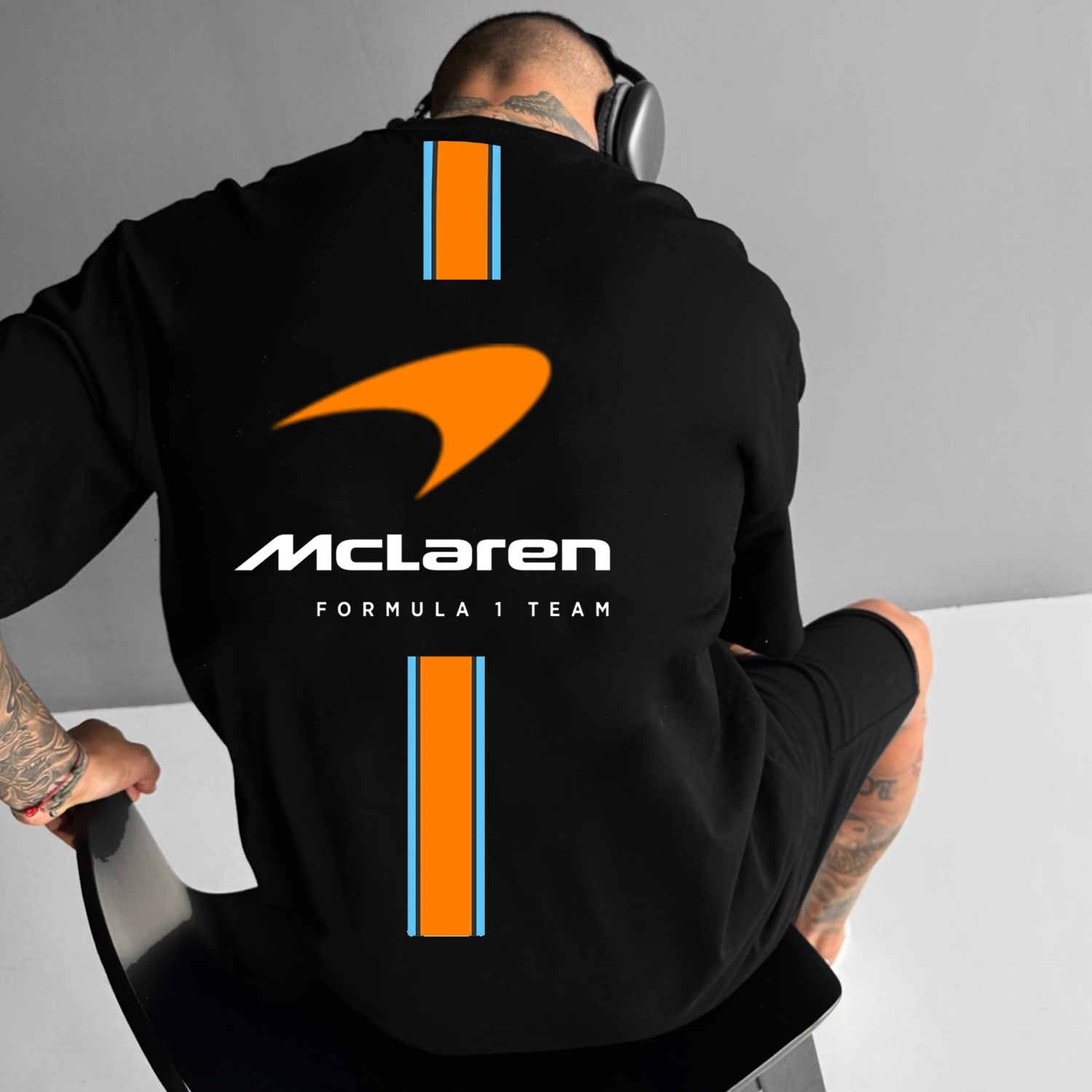 Racing Casual Design Short Sleeve T-Shirt