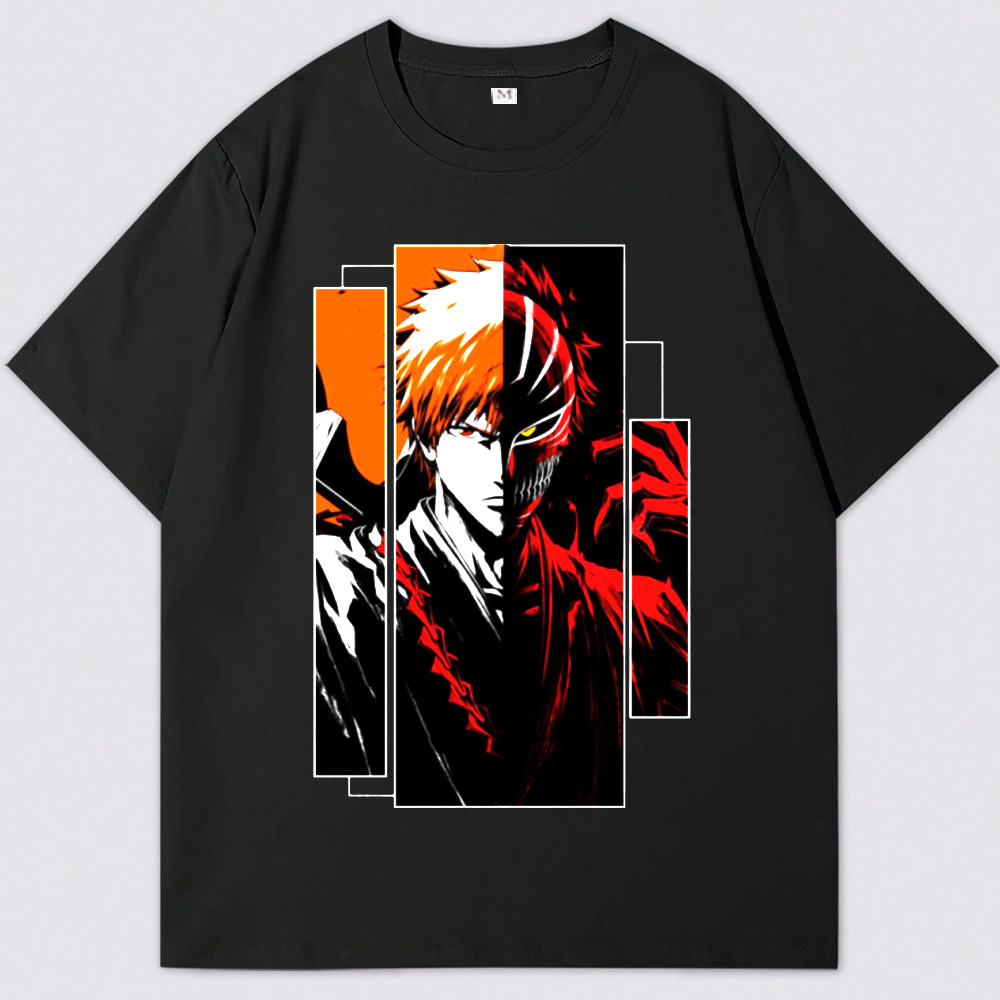 Bleach Ichigo Kurosaki Blur Mask State T-Shirt