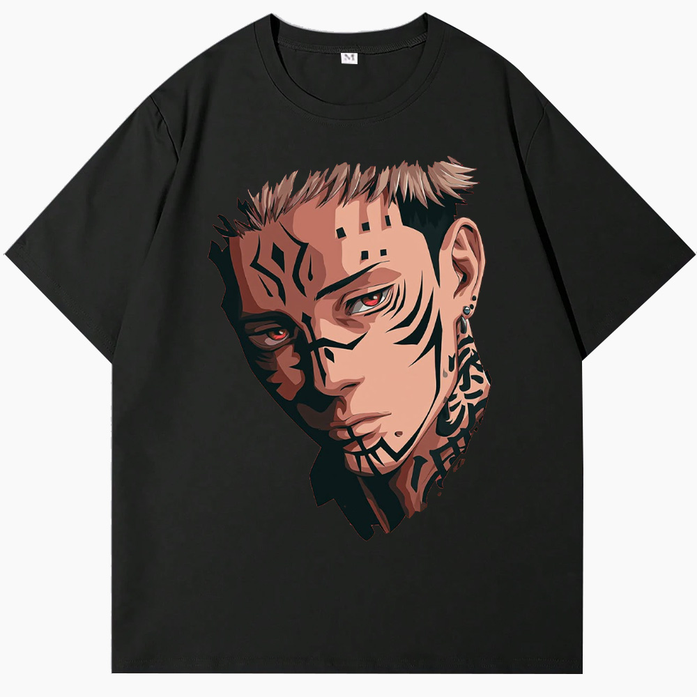 Jujutsu Kaisen Hisuhito Status Cotton T-Shirts