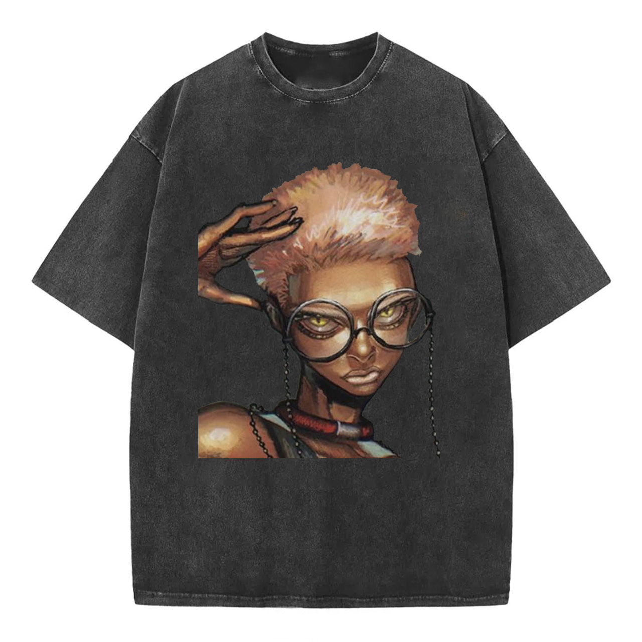 Gachiakuta Cartoon Washed T-Shirts