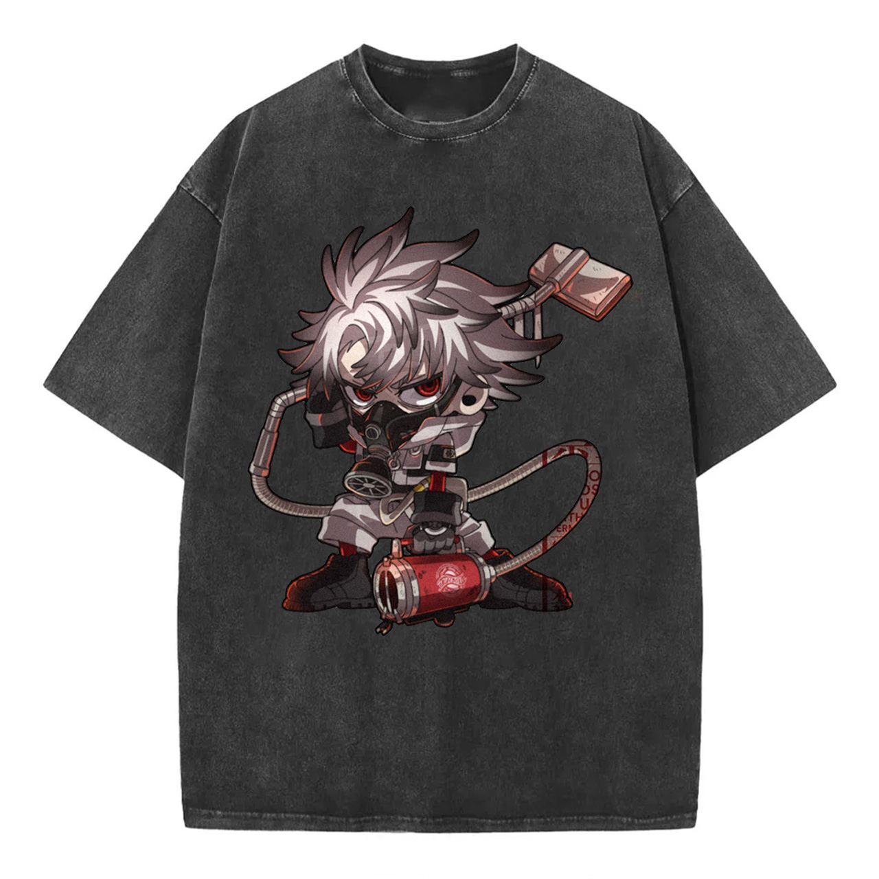 Gachiakuta Cartoon Washed T-Shirts
