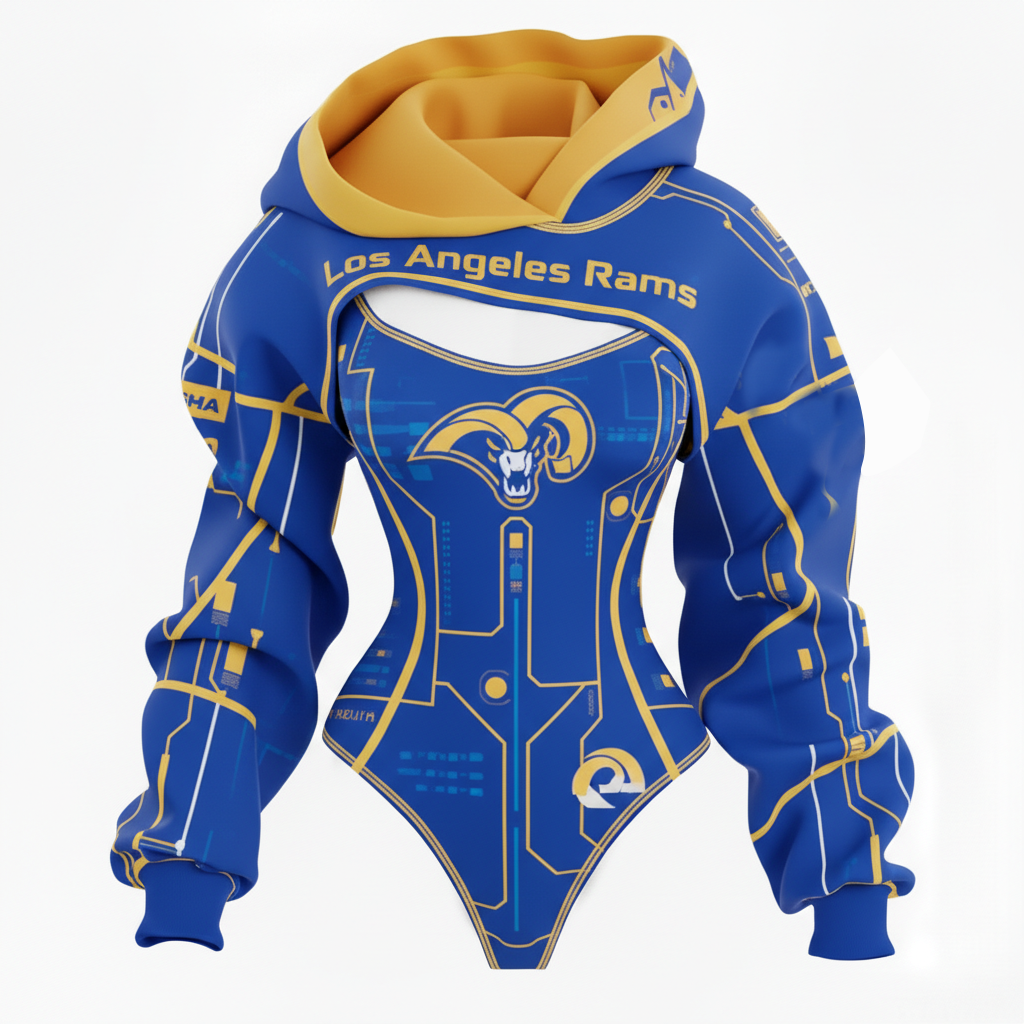 2026 New Women's Rugby Team Logo Digital Print Irregular Cut Suit