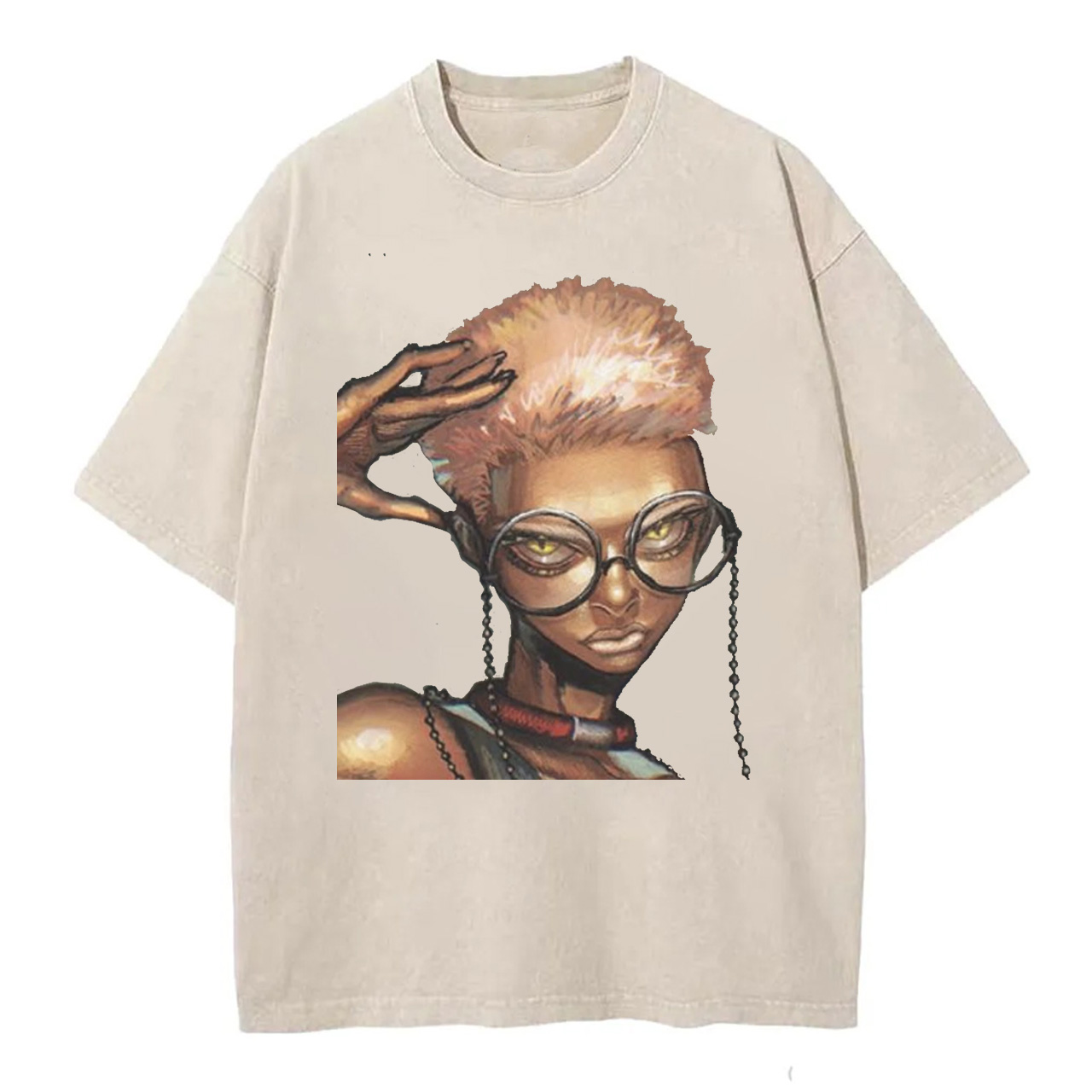 Gachiakuta Cartoon Washed T-Shirts