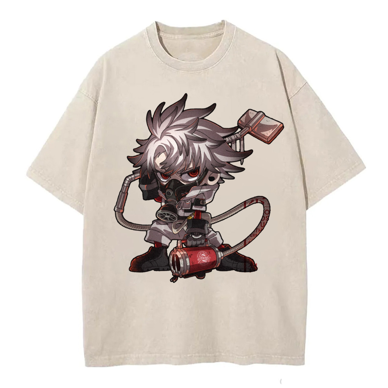 Gachiakuta Cartoon Washed T-Shirts