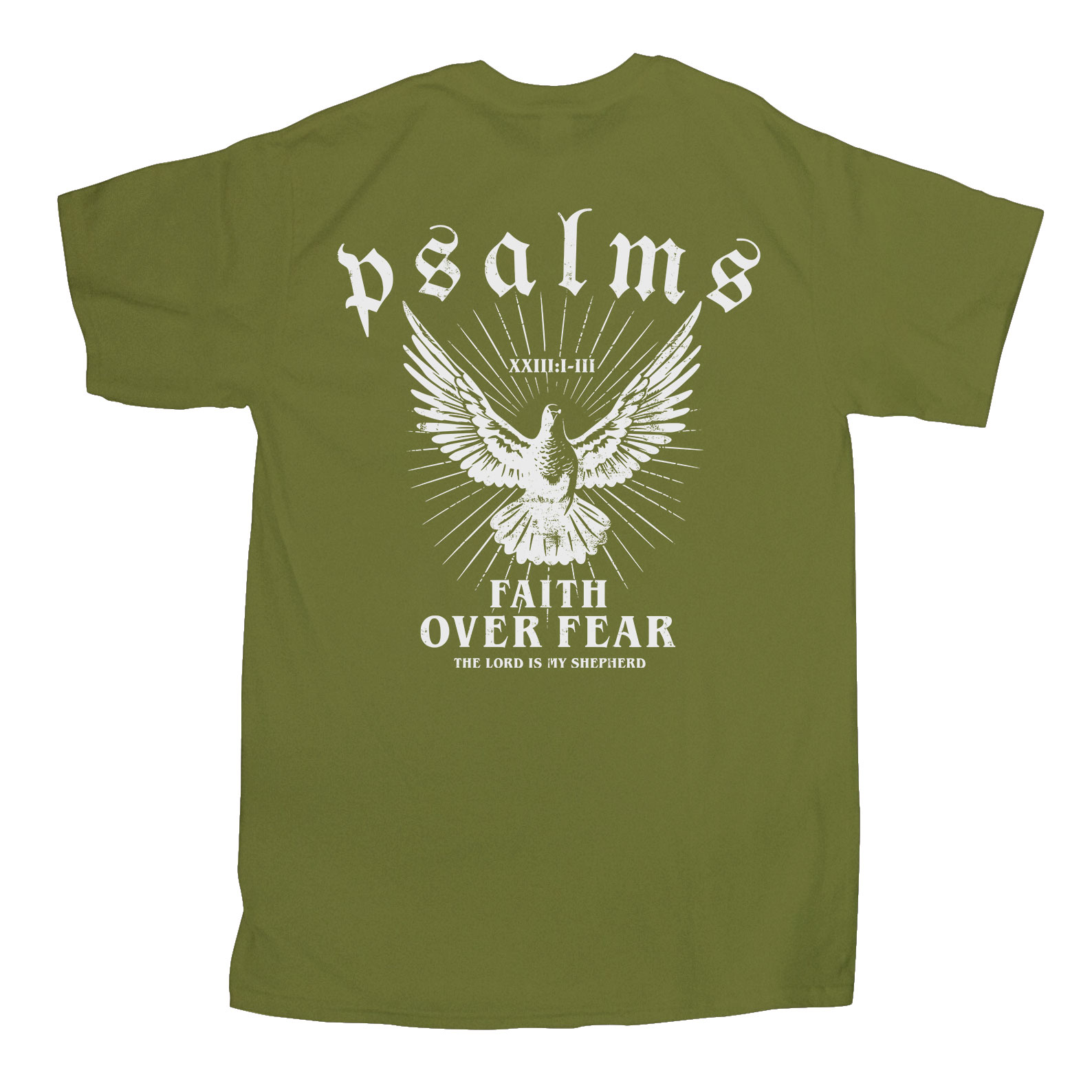Faith Over Fear Christian T-Shirt