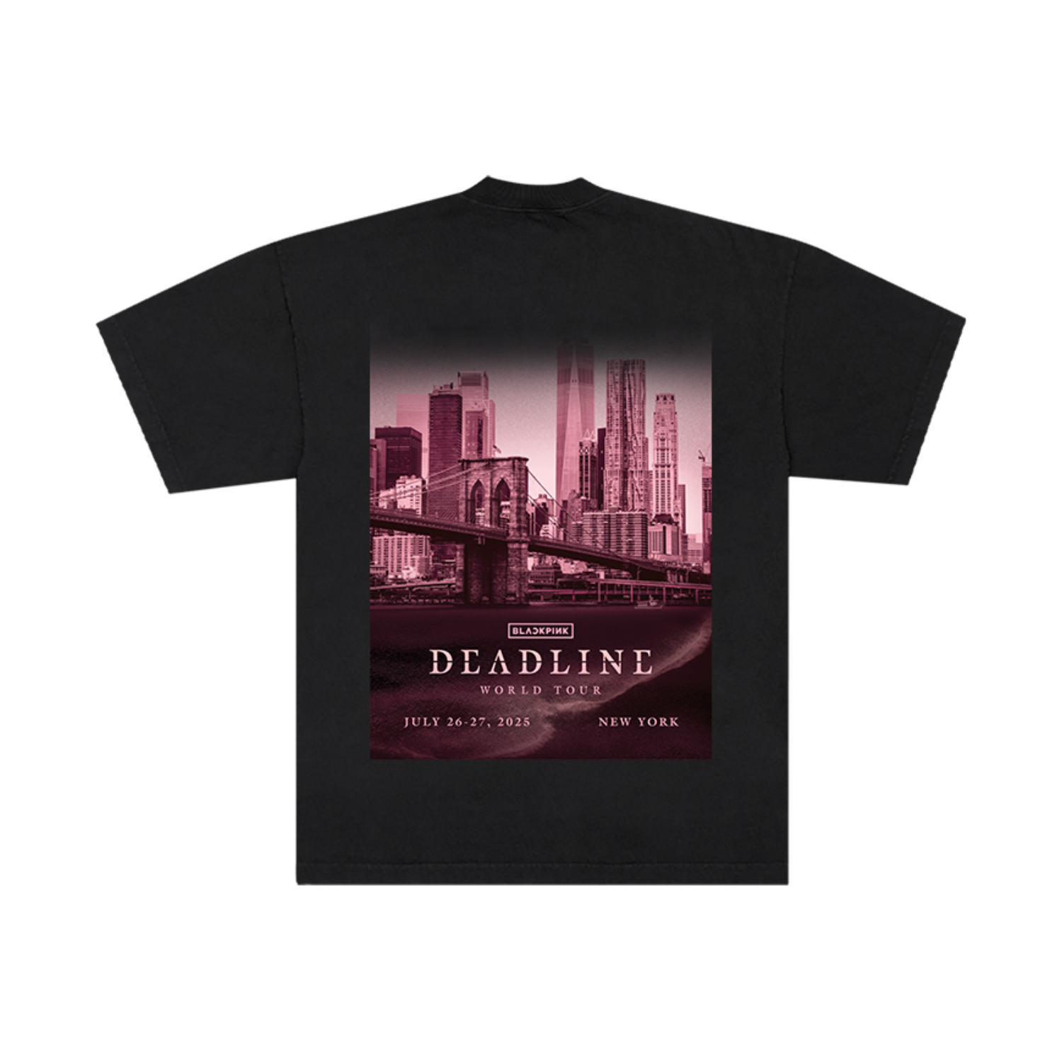 BLACKPINK Exclusive City Tee NYC Black