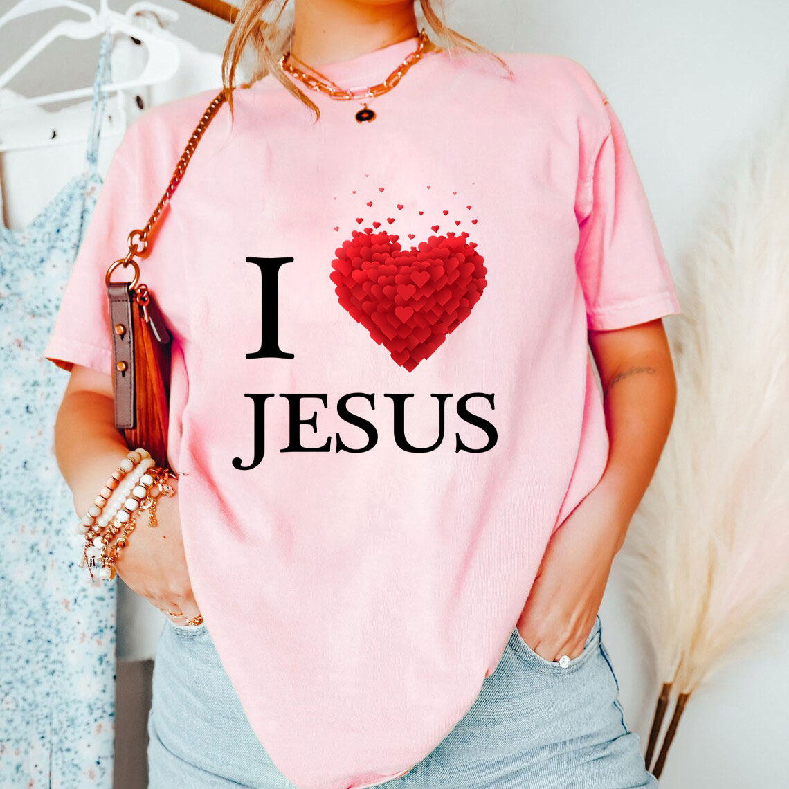 I Love Jesus Christian T-Shirt