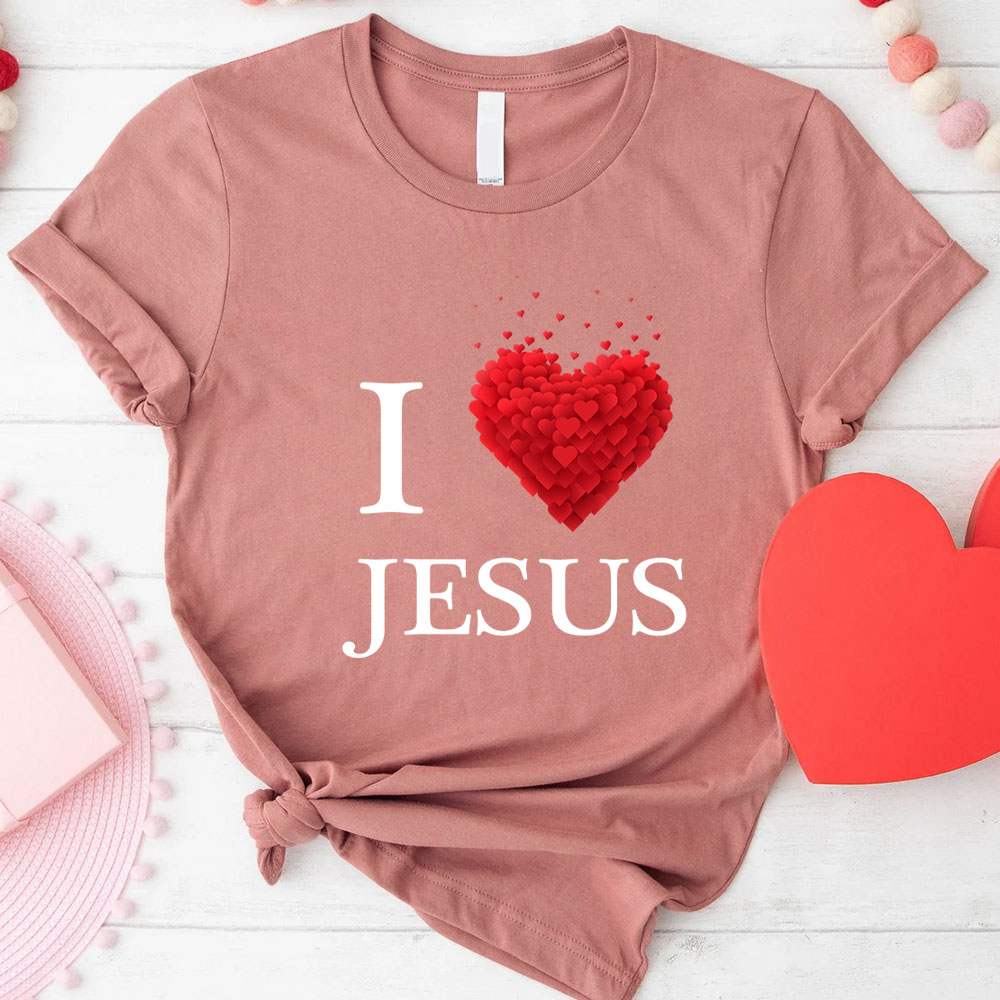 I Love Jesus Christian T-Shirt