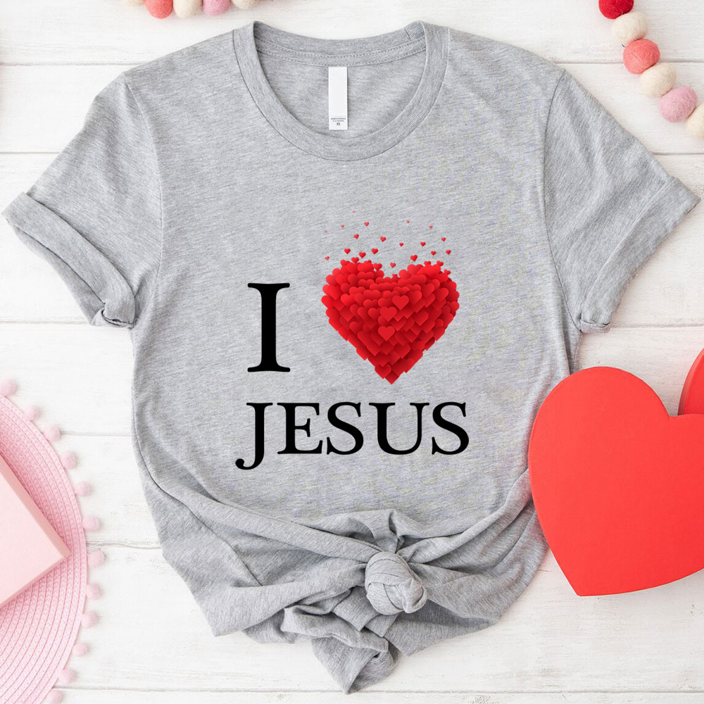 I Love Jesus Christian T-Shirt