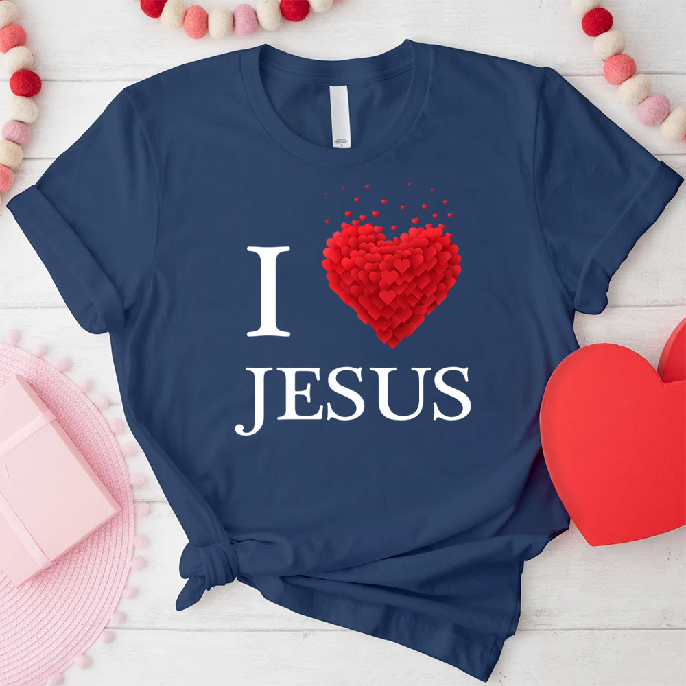 I Love Jesus Christian T-Shirt