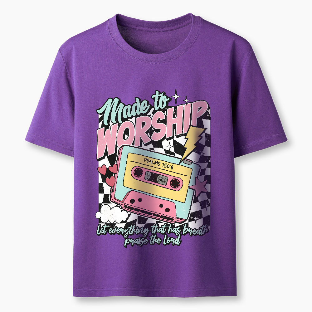 Made To Worship Christian Classic T-Shirt