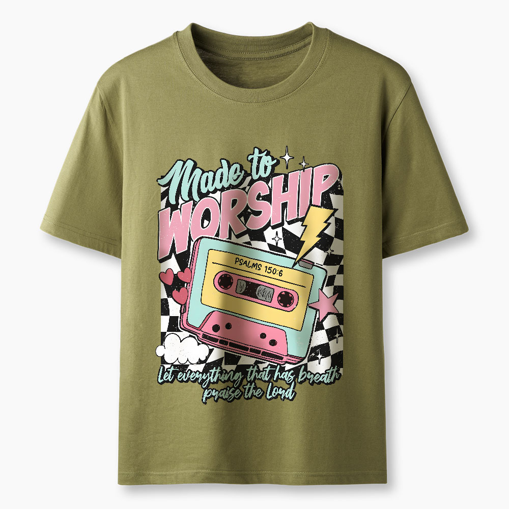 Made To Worship Christian Classic T-Shirt