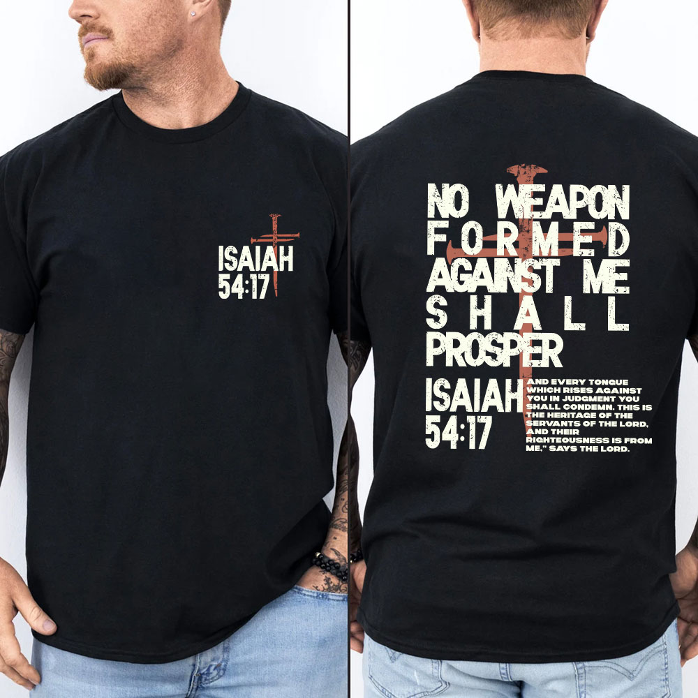 No Weapon Christian T-Shirt