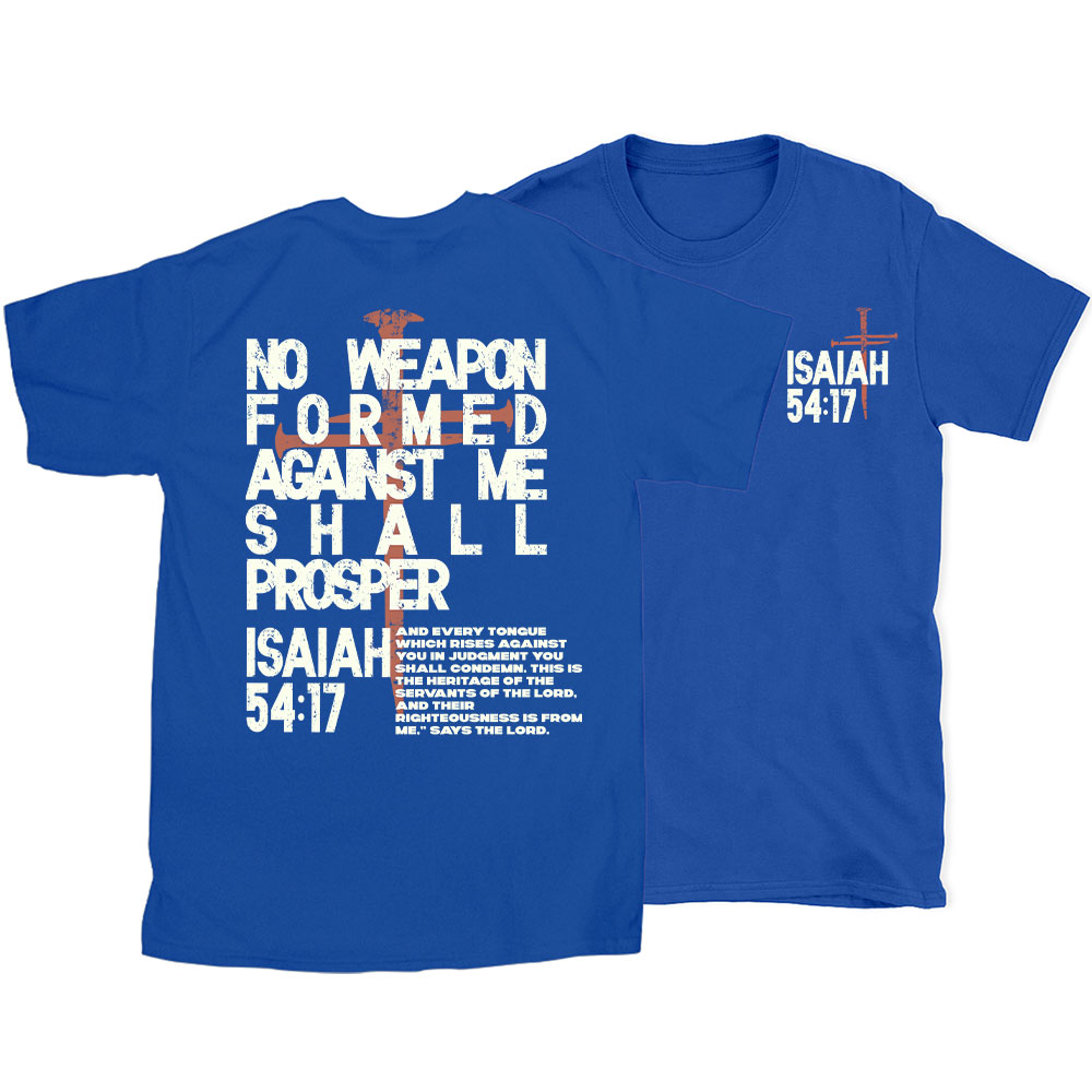No Weapon Christian T-Shirt