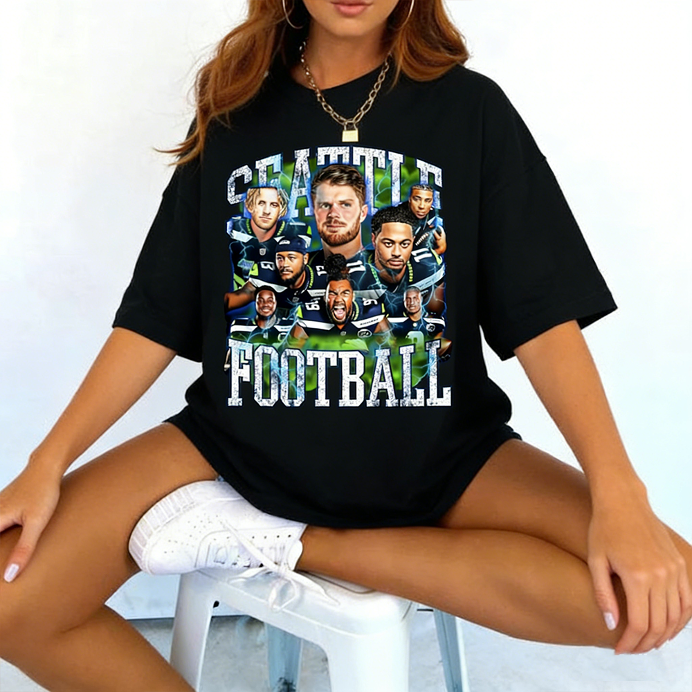Seattle Seahawks Football Champion Fan Unisex Football Print Tee