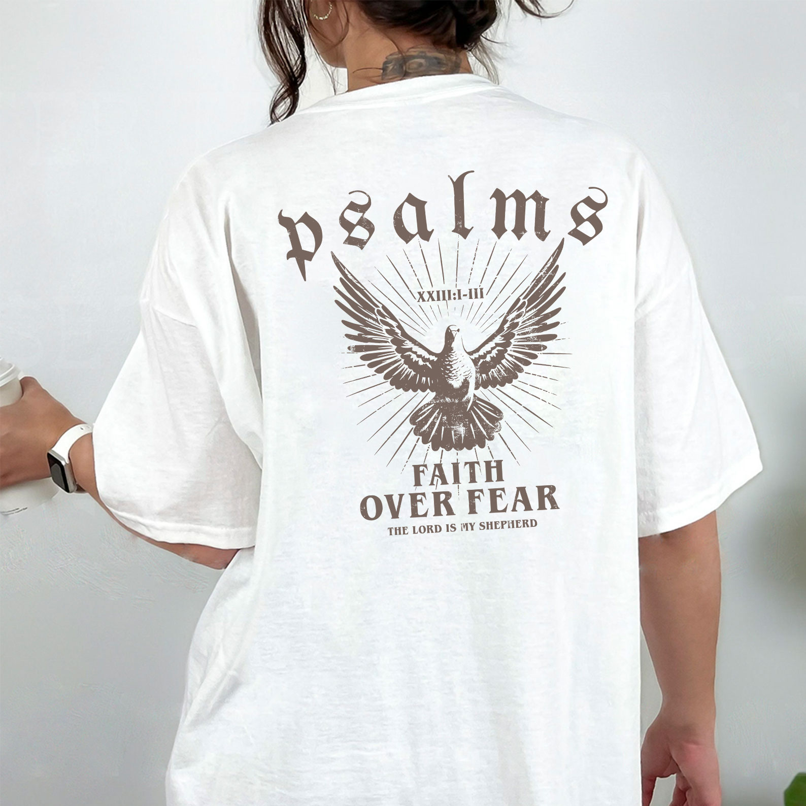 Faith Over Fear Christian T-Shirt