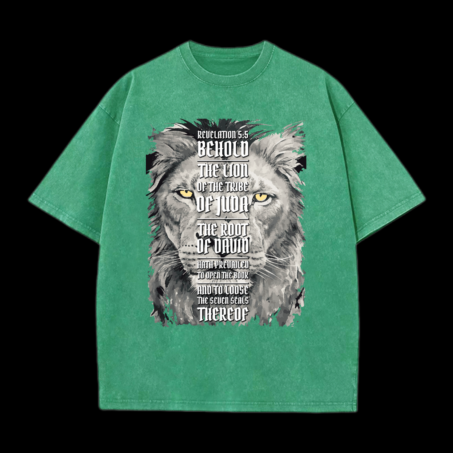 Revelation 5:5 Washed T-Shirt