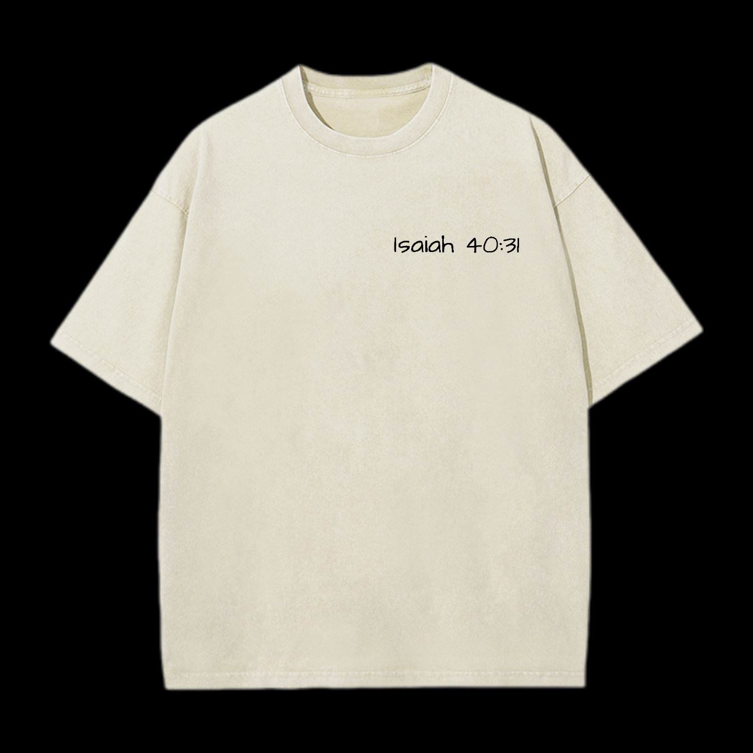 As Eagles Isaiah 40:31 Washed T-Shirt