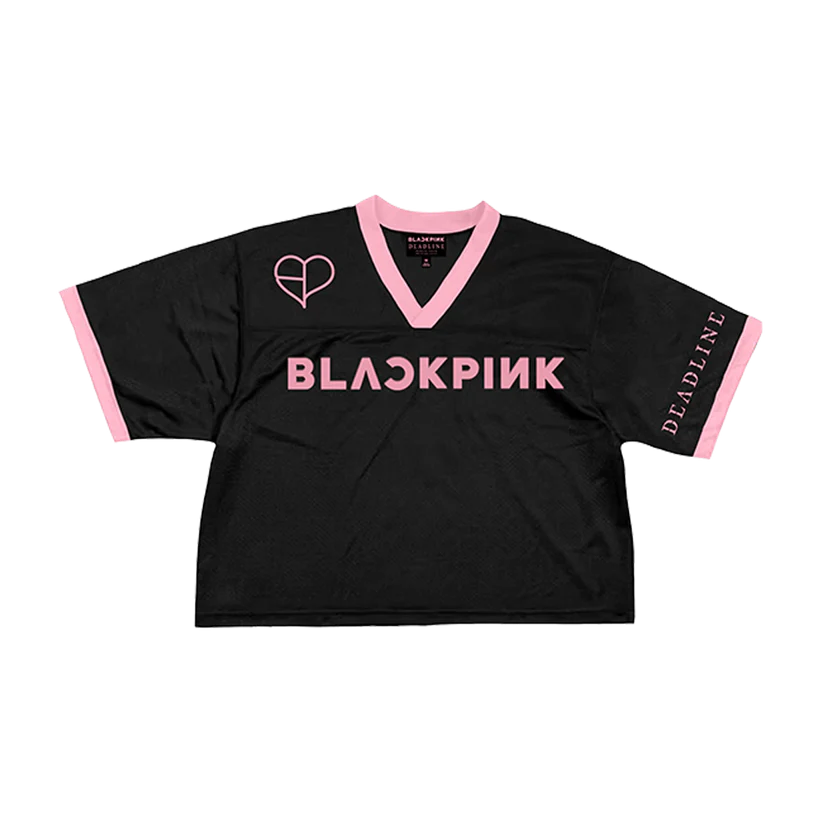 BLACKPINK Cropped Jersey NYC Pink