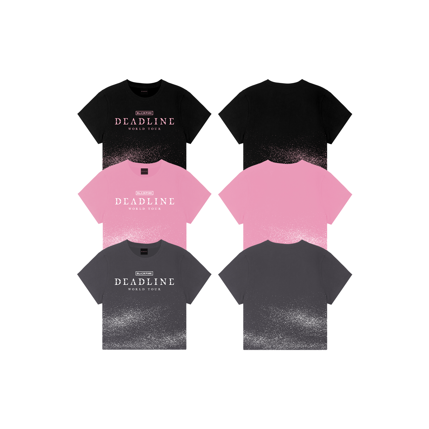 [DEADLINETOUR] BLACKPINK TOUR CROP TEE