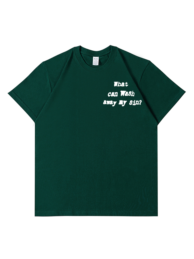 Nothing But Blood Of Jesus Unisex Cotton T-Shirt