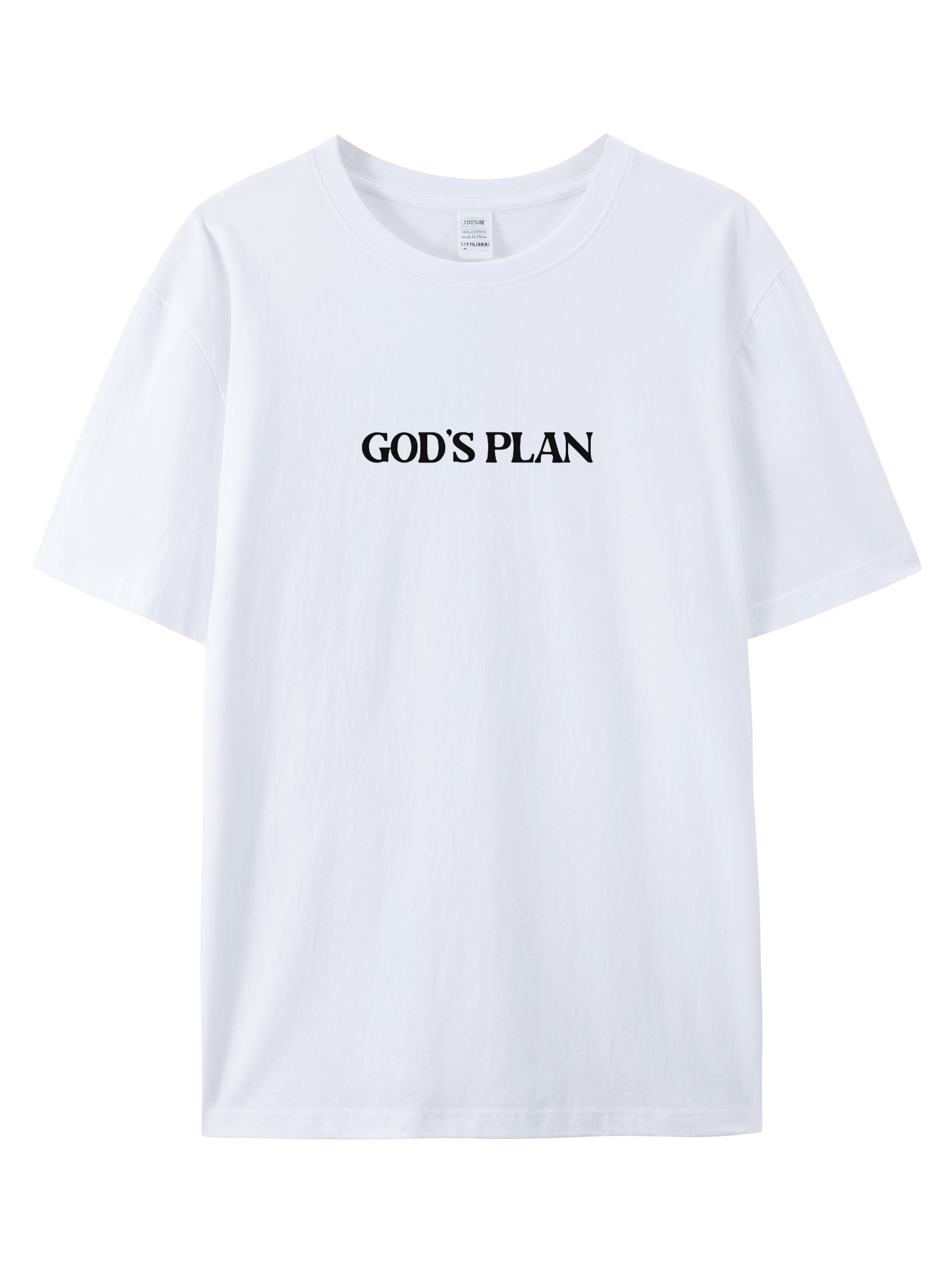 God's Plan Unisex Cotton T-Shirt