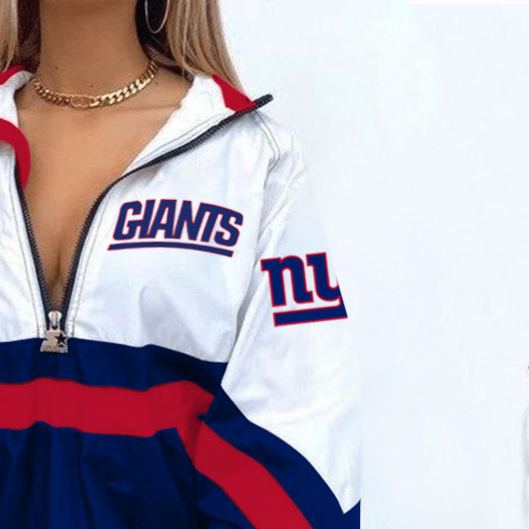 [Copy]Buffalo Bills Football Print Zipper Long-Sleeve Sweatshirt