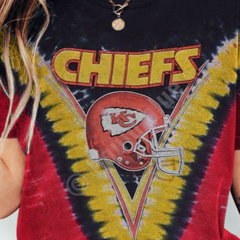 [Copy]Women'S Vintage Round-Neck Football Printed Short-Sleeved T-Shirt