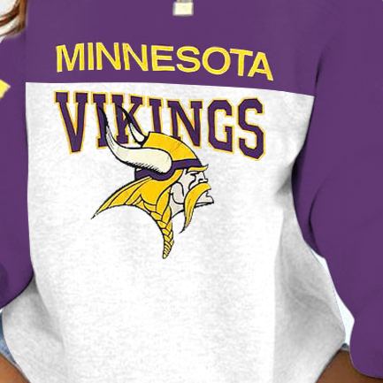 [Copy]Vintage San Francisco 49ers Football Print V-neck Long-Sleeve Sweatshirt