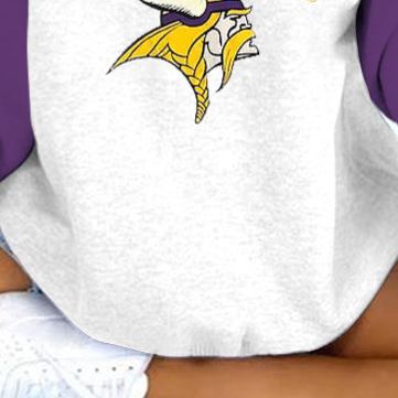 [Copy]Vintage San Francisco 49ers Football Print V-neck Long-Sleeve Sweatshirt