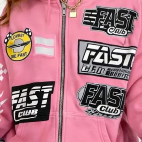 [Copy]Unisex Oversize Blusa Moletom Racing Ferrari Long-Sleeve Hoodie