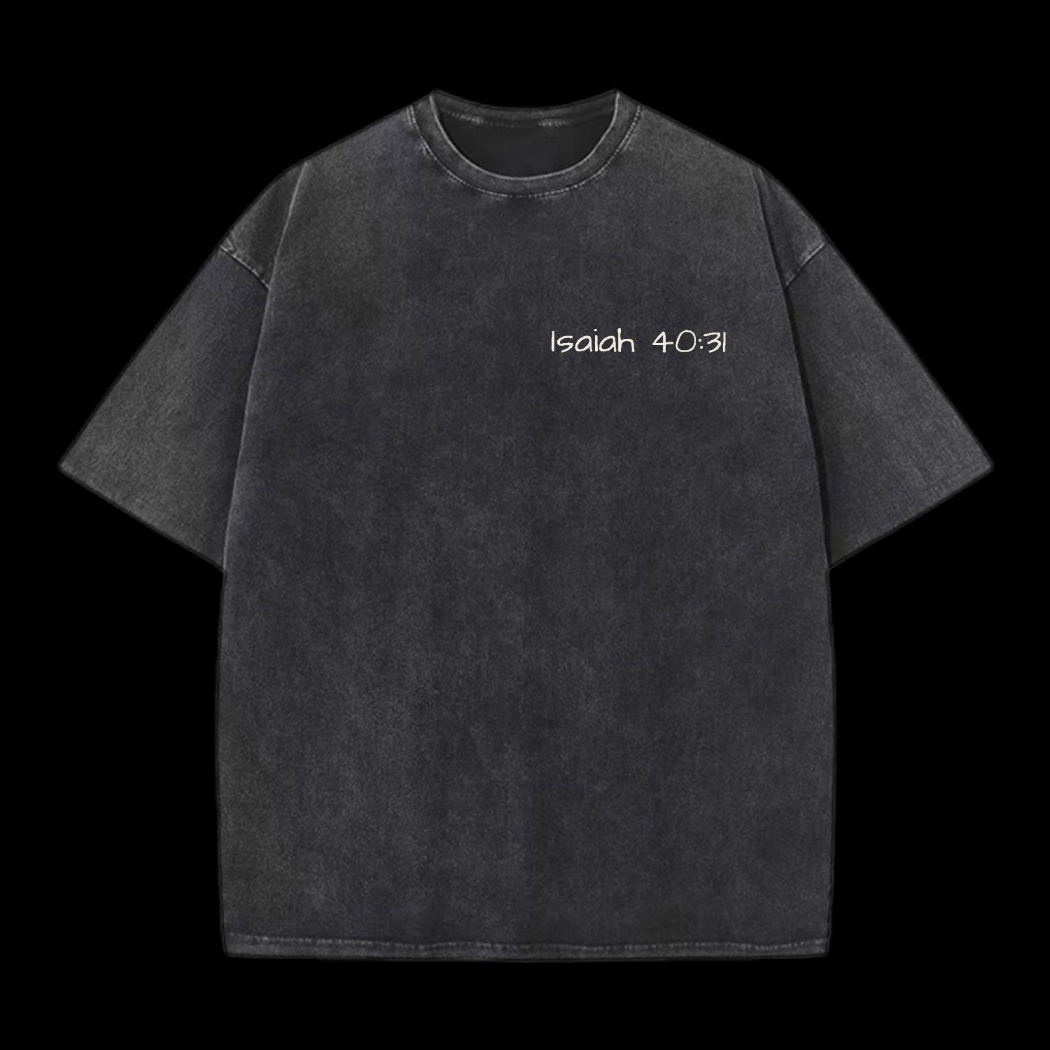 As Eagles Isaiah 40:31 Washed T-Shirt