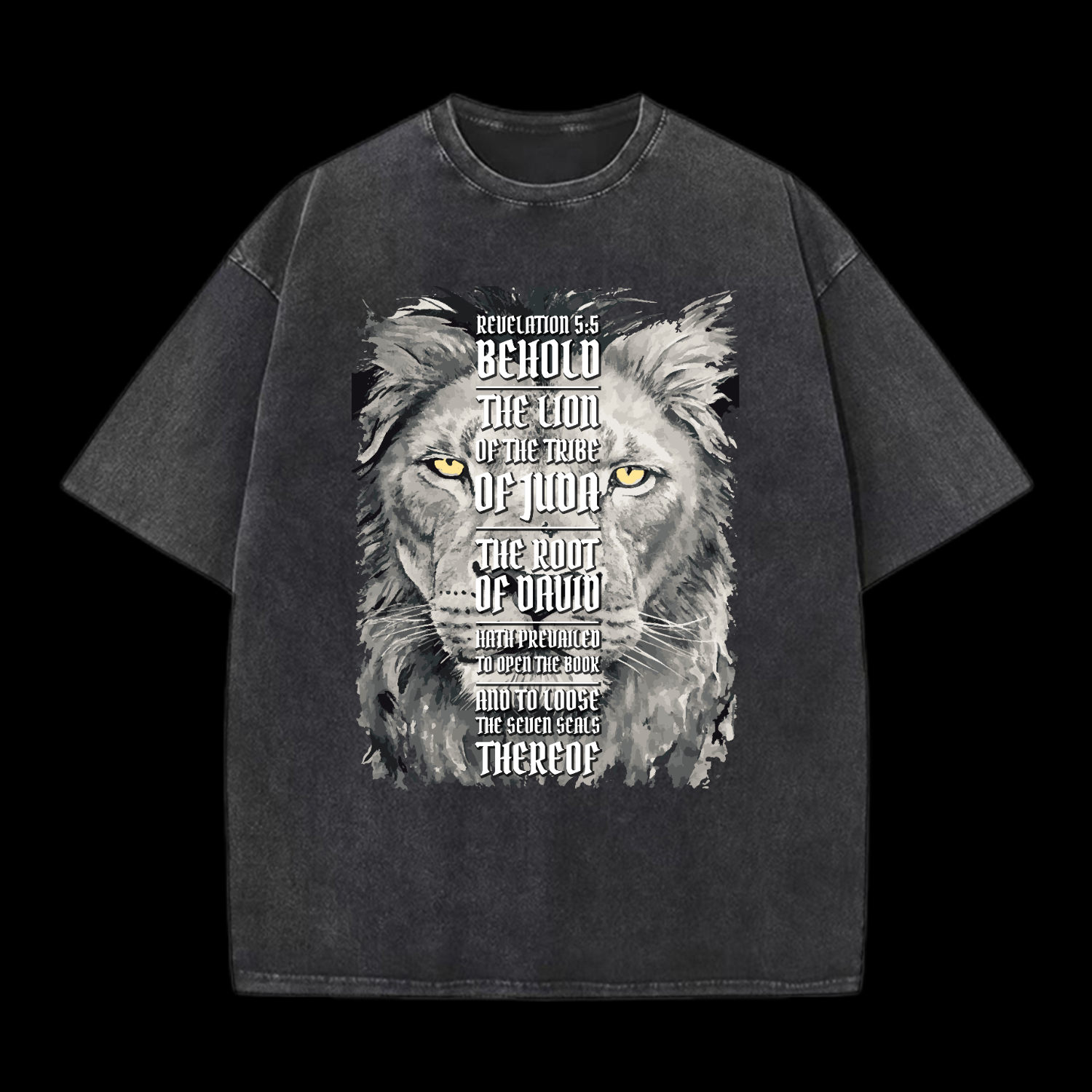 Revelation 5:5 Washed T-Shirt
