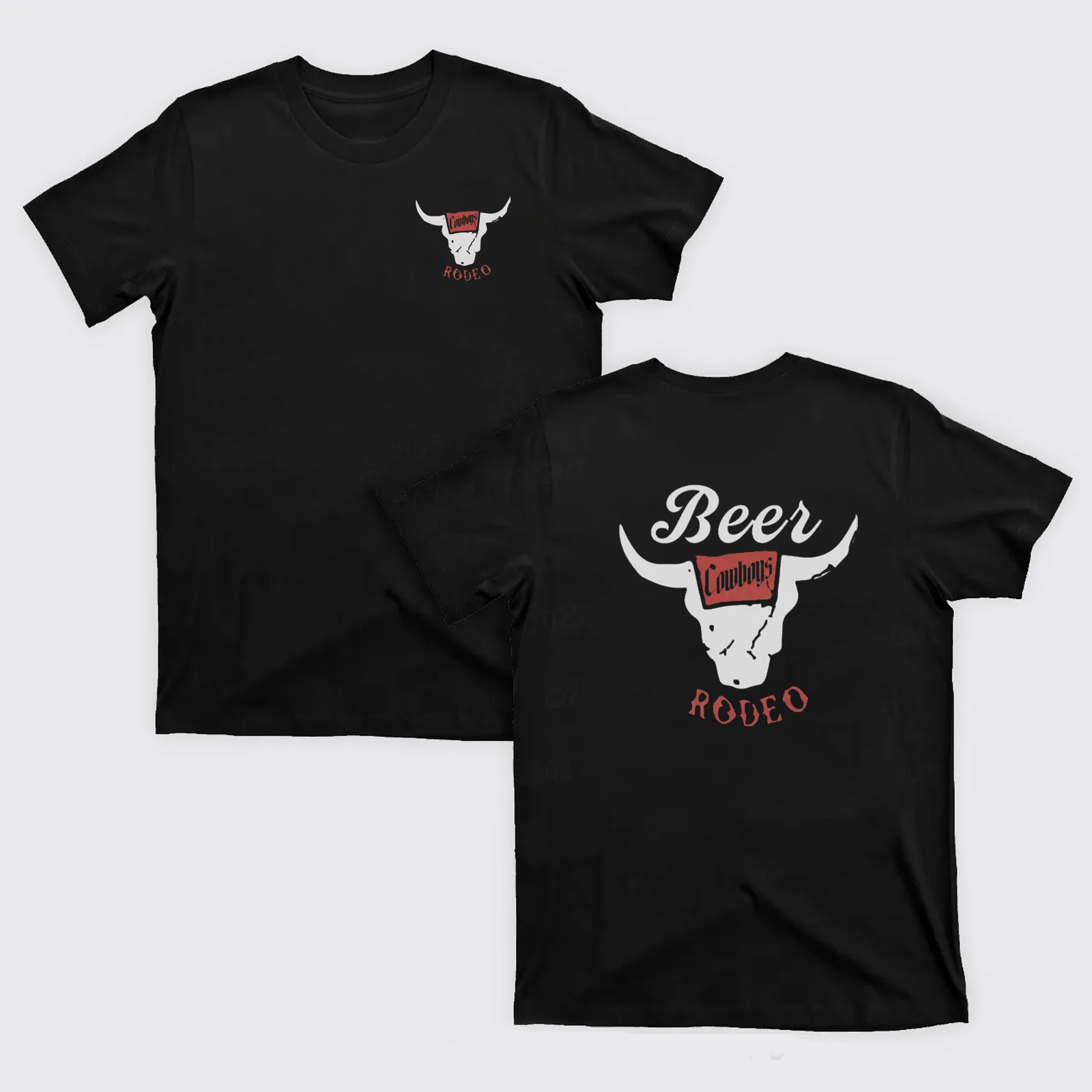 Retro Beer Rodeo Inspired T-Shirts